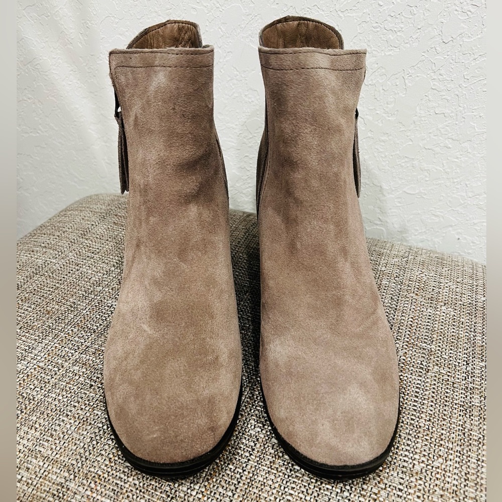 Suede Booties - Picture 2 of 9